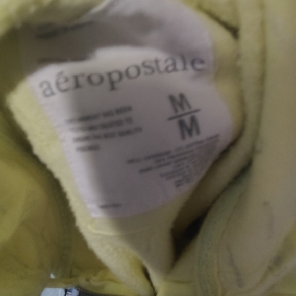 Aeropostale Yellow Women's Hoodie - Picture 6 of 7